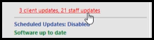 alerts section